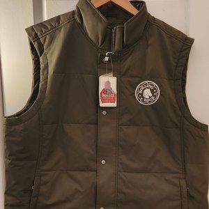 [NWT] Roots73 Trail Lake Insulated Vest (Rolling Rock Brewery Logo)